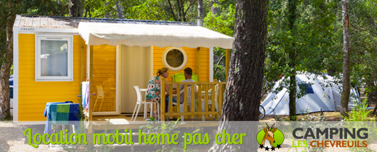 location mobil home pas cher landes